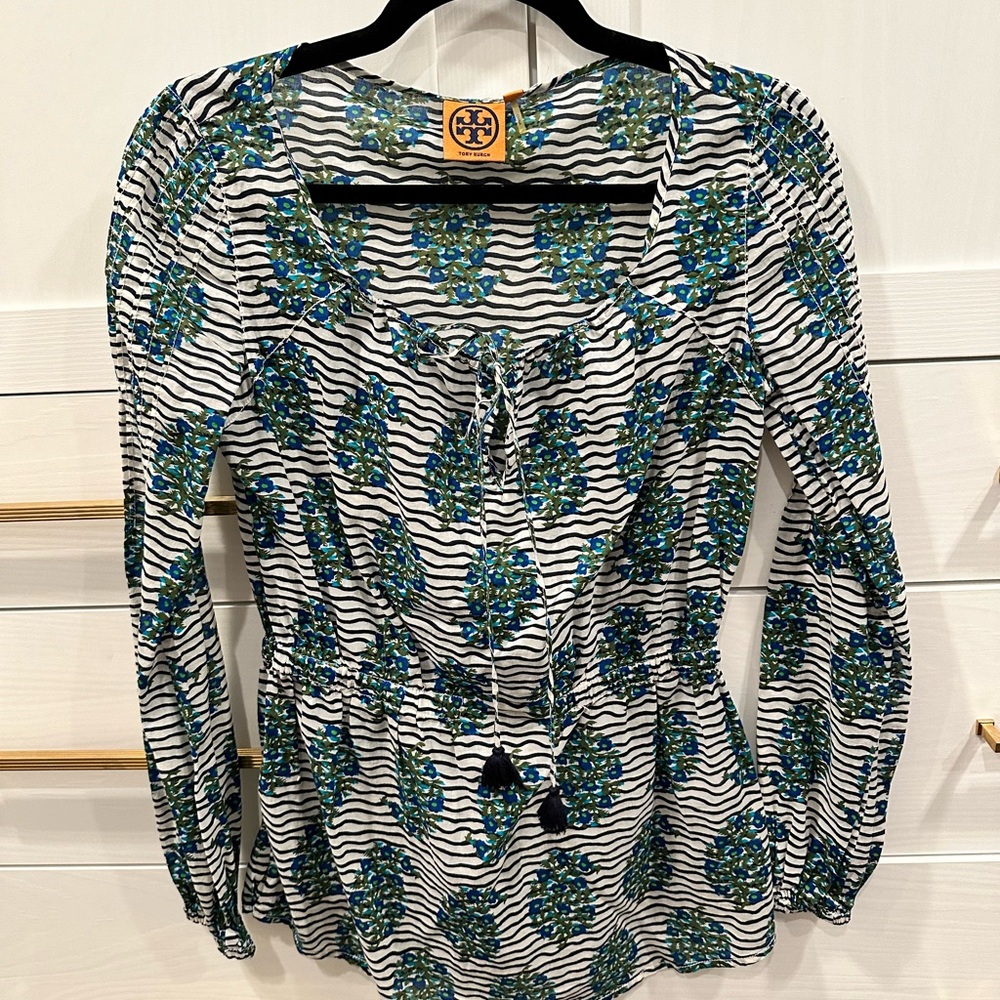 Tory Burch peasant blouse